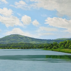 Obraz "Přehrada v létě"