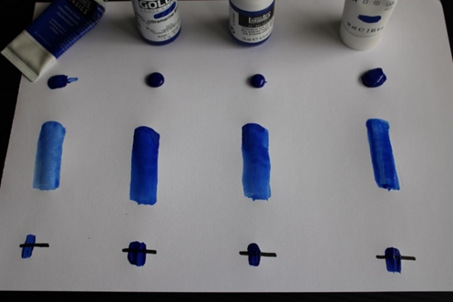 Akrylové barvy a jejich pigmentace