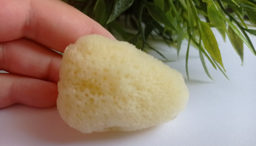 Houbička jako jedna z možných technik akrylové malby.